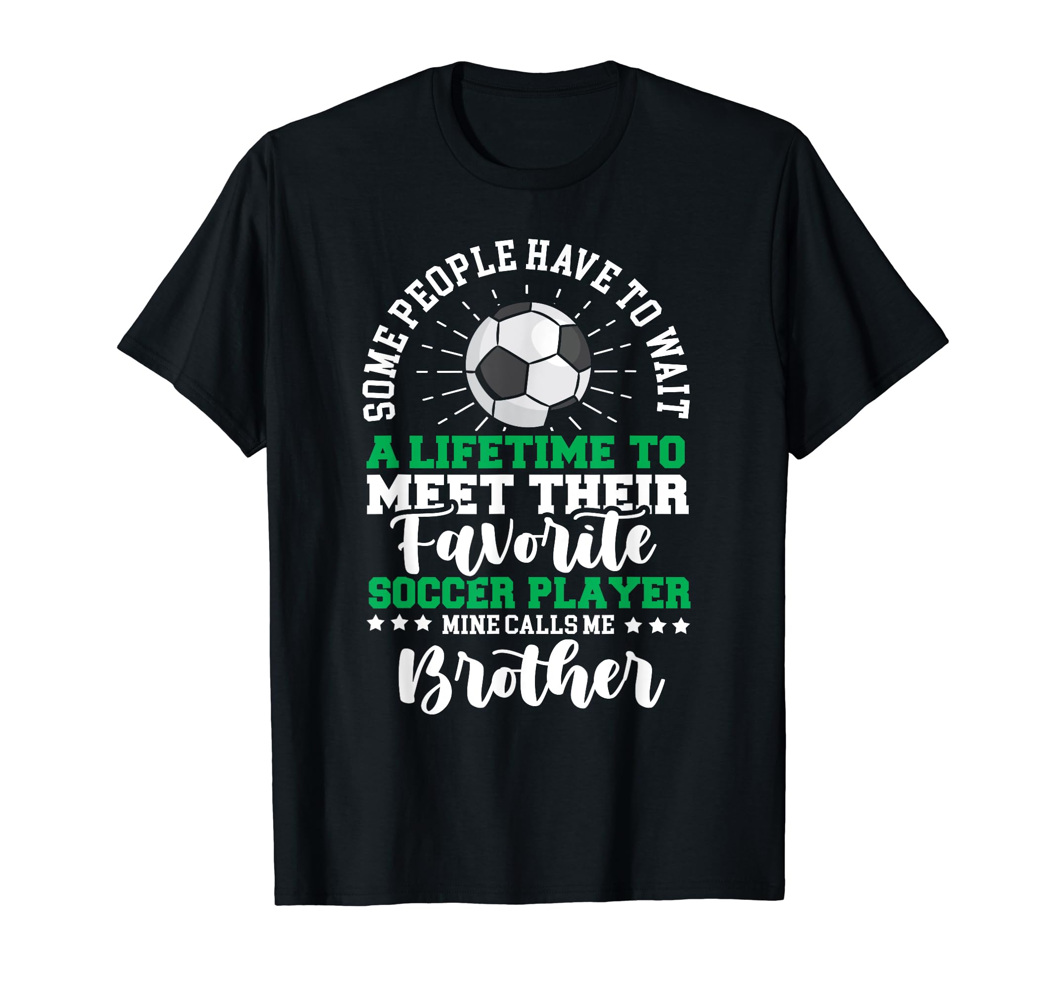 Soccer Player Brother Sister Sibling T-Shirt - Trendy Graphic Men Women - T-Shirt, Sweatshirt, Hoodie