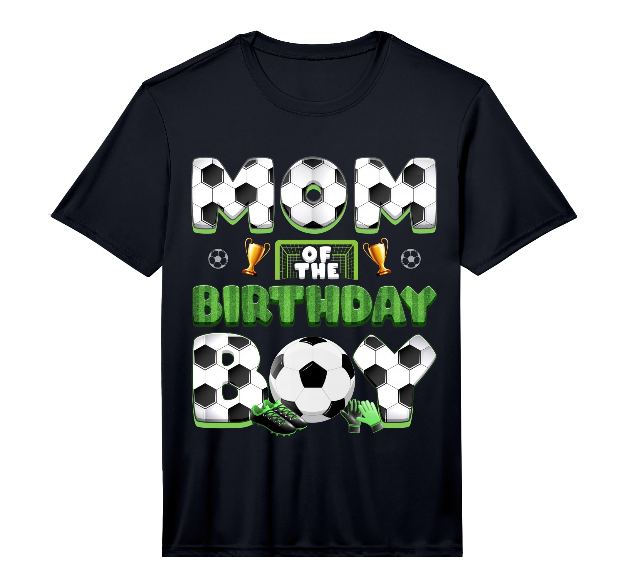 Mom And Dad Birthday Soccer Group T-Shirt - Novelty Apparel for Adults - T-Shirt, Sweatshirt, Hoodie