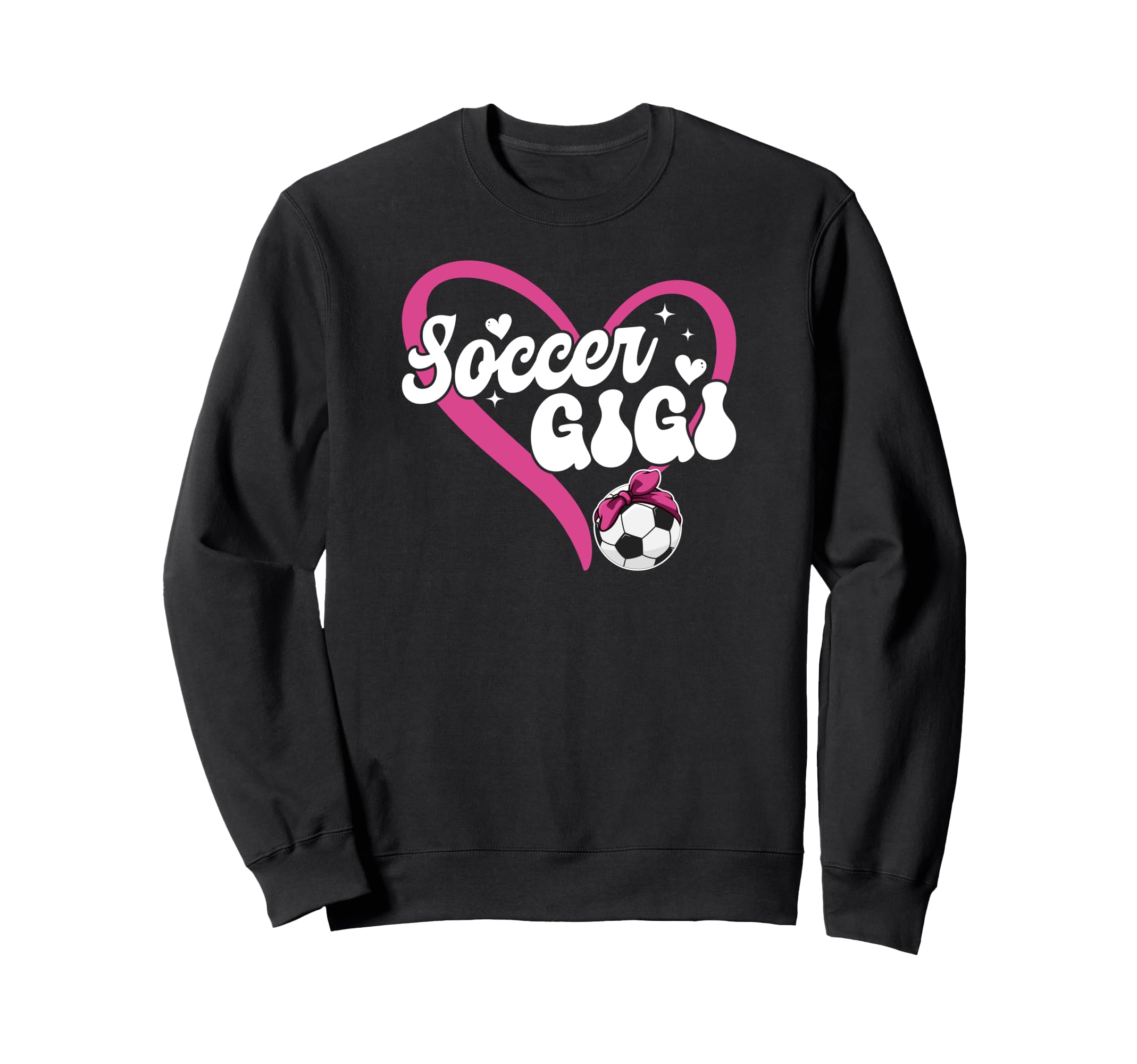 Soccer Gigi Grandma Heart Gigi Sweatshirt - Fun Novelty Design Men Women - T-Shirt, Sweatshirt, Hoodie