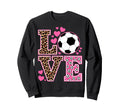 I Love Soccer Goalie Player Fan Sweatshirt - Aesthetic Graphic Men Women - T-Shirt, Sweatshirt, Hoodie