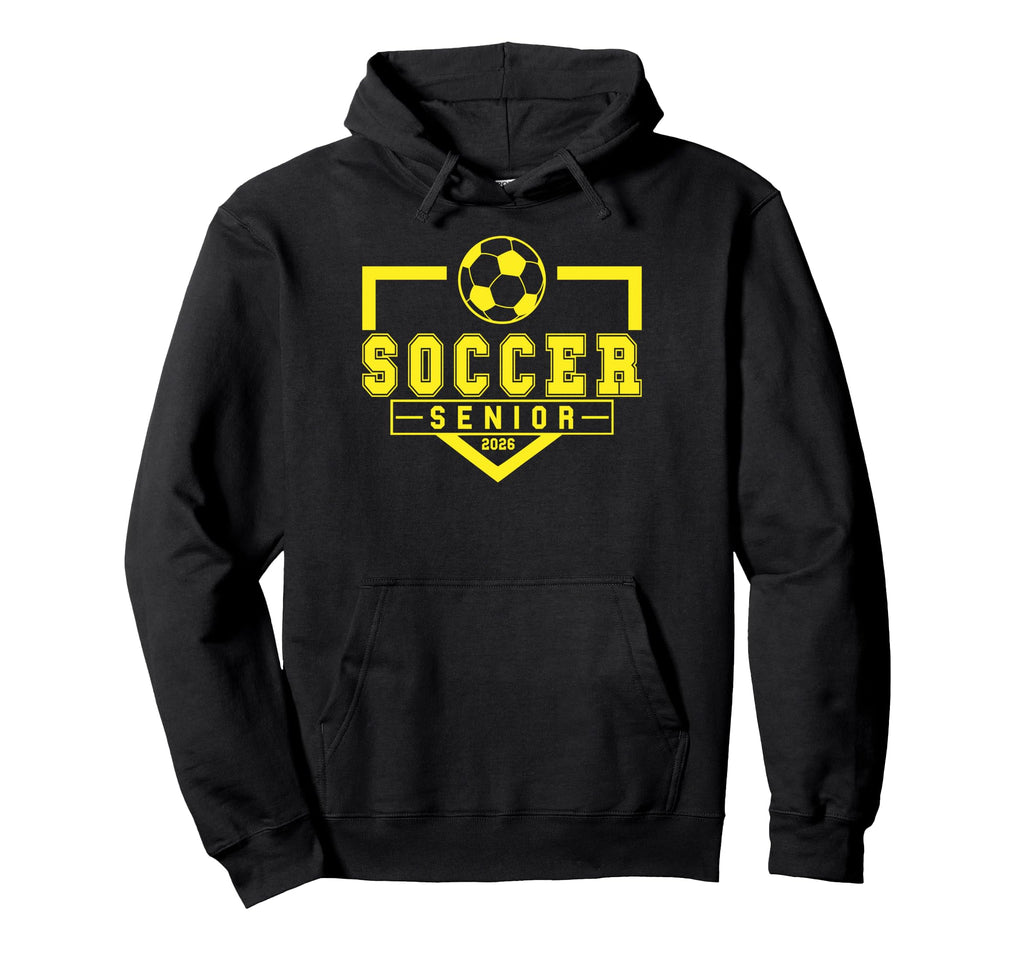 Soccer Senior Night Soccer Senior 2026 Hoodie - Trendy Graphic Unisex - T-Shirt, Sweatshirt, Hoodie