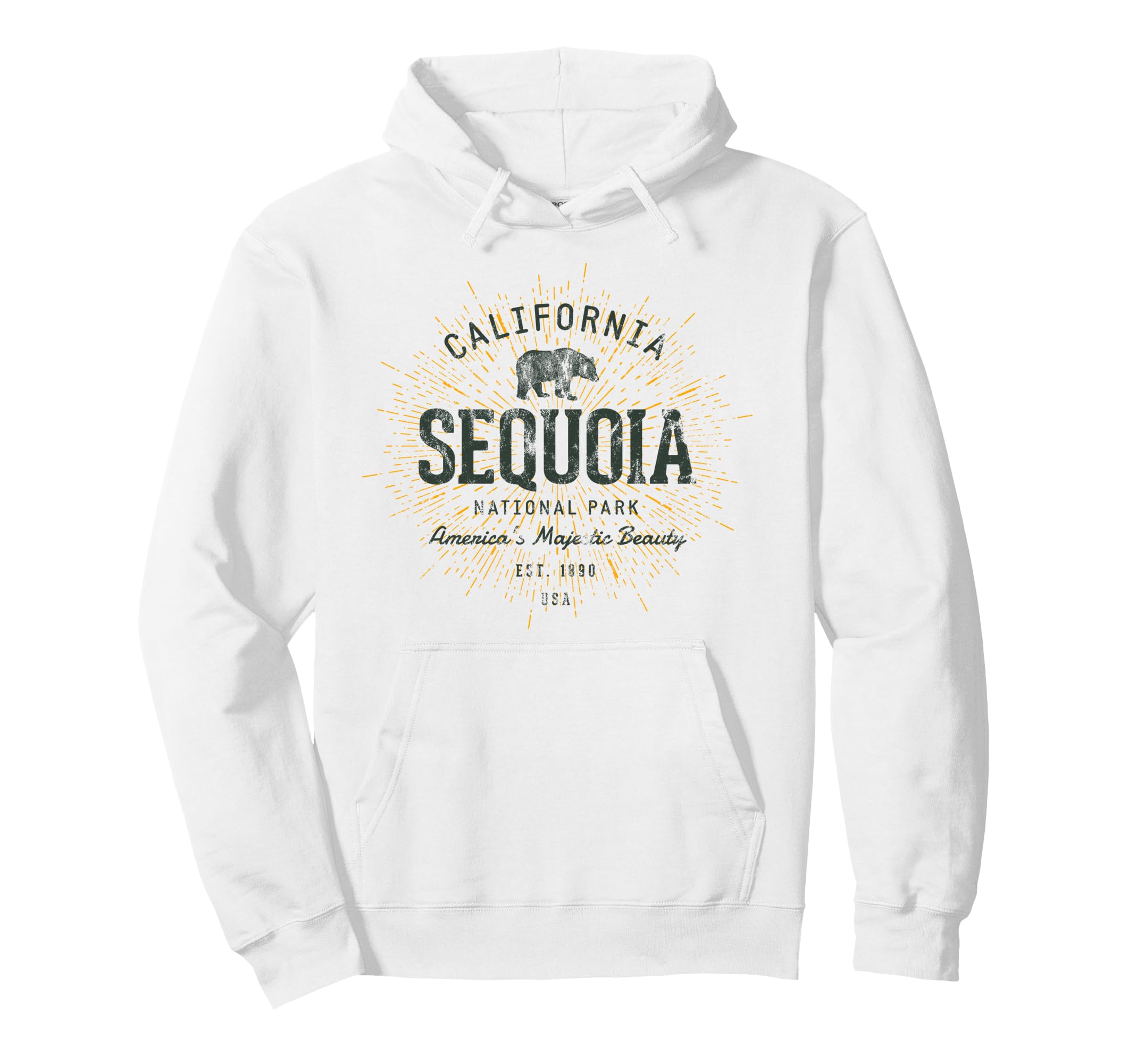 Sequoia National Park Hoodie - Unique Graphic for Adults - T-Shirt, Sweatshirt, Hoodie