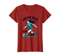 Soccer Hair Dont Care Soccer T-Shirt - Unique Graphic for Adults - T-Shirt, Sweatshirt, Hoodie