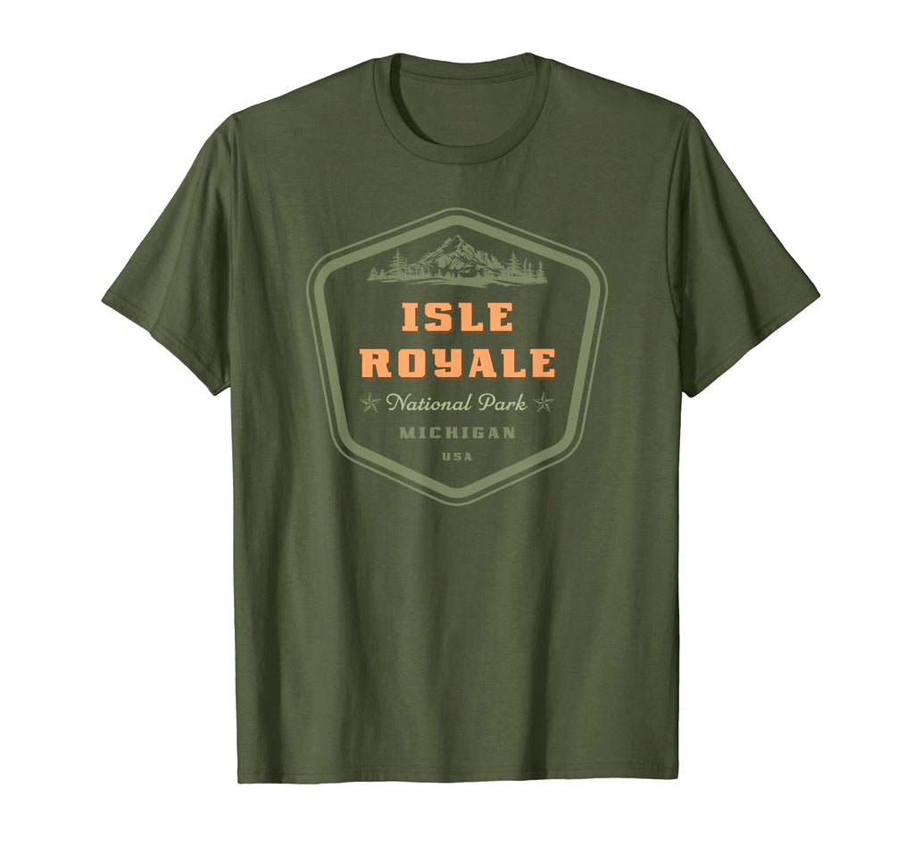 Isle Royale National Park Michigan T-Shirt - Fun Novelty Design Men Women - T-Shirt, Sweatshirt, Hoodie