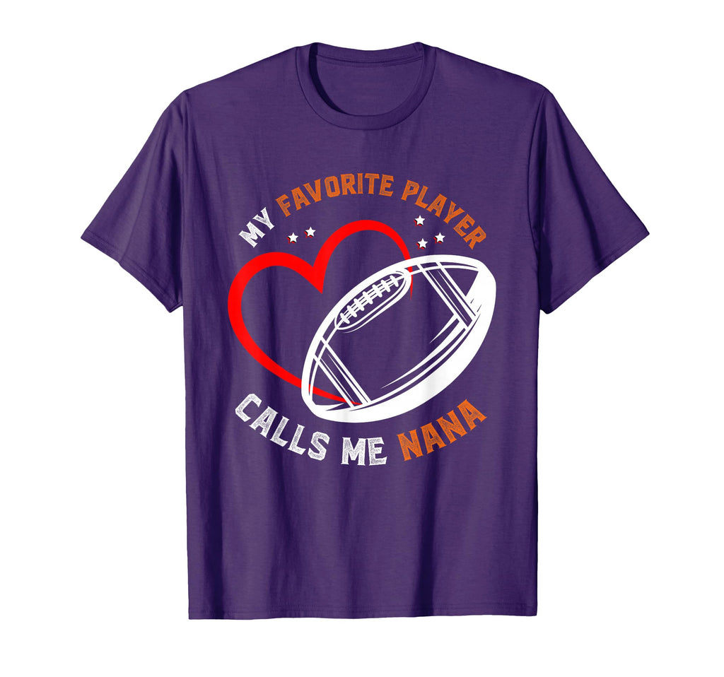 My Favorite Football Player Calls Me T-Shirt - Aesthetic Graphic Unisex - T-Shirt, Sweatshirt, Hoodie