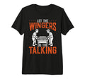 Let Wingers Do Talking Foosball Tri T-Shirt - Custom Art Print Men Women - T-Shirt, Sweatshirt, Hoodie