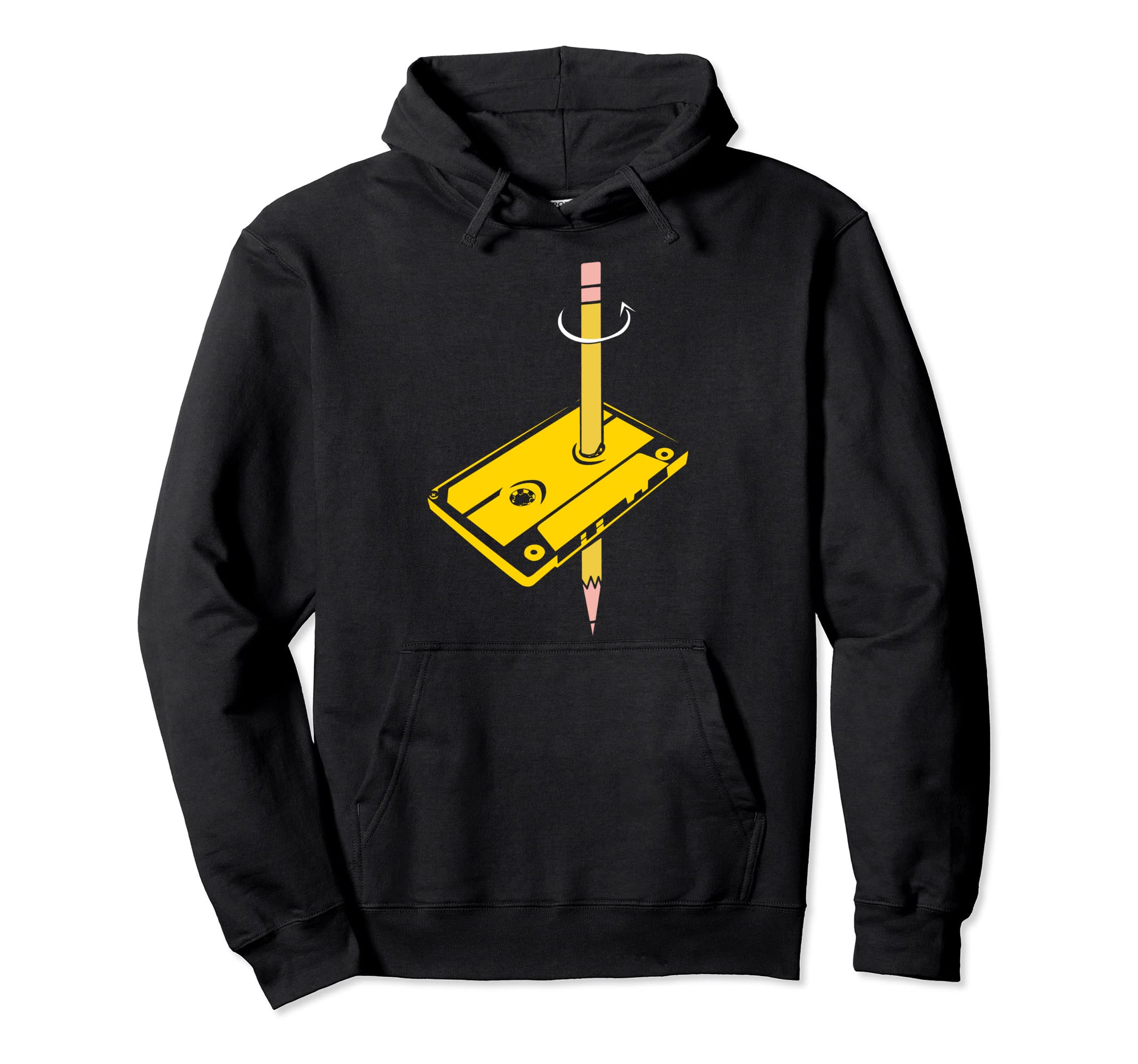 Cassette Tape Music Era Born 80S Hoodie - Graphic Print for Adults - T-Shirt, Sweatshirt, Hoodie