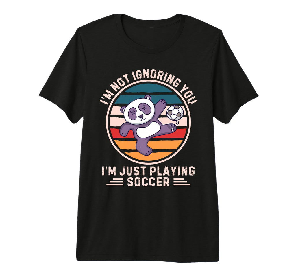 Panda Im Not Ignoring You Im Just T-Shirt - Minimalist Print Unisex - T-Shirt, Sweatshirt, Hoodie