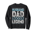 Soccer Legend Soccer Player Soccer Sweatshirt - Aesthetic Graphic Men Women - T-Shirt, Sweatshirt, Hoodie