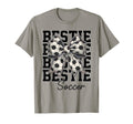 Soccer Bestie Coquette Bow Biggest Fan T-Shirt - Trendy Graphic for Adults - T-Shirt, Sweatshirt, Hoodie