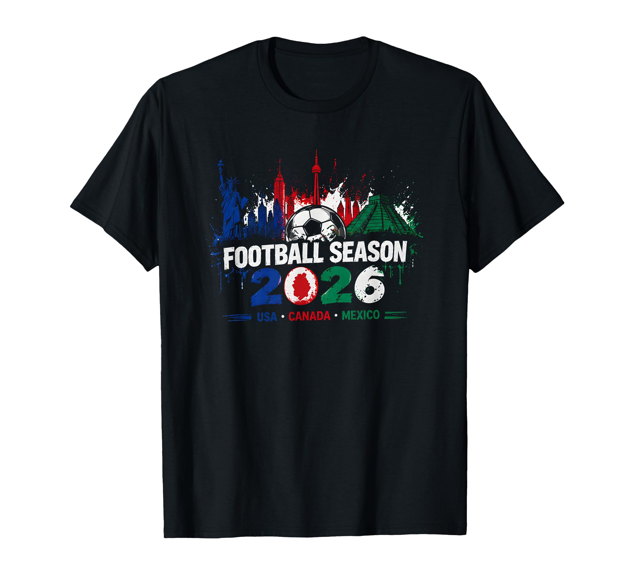 Football Season 2026 Global Stadium T-Shirt - Unique Graphic for Adults - T-Shirt, Sweatshirt, Hoodie