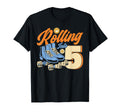 Roller Skating Rolling Into 5 Skate T-Shirt - Minimalist Print Men Women - T-Shirt, Sweatshirt, Hoodie