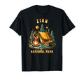 Camping Forest Tent Campfire Zion T-Shirt - Custom Art Print for Adults - T-Shirt, Sweatshirt, Hoodie