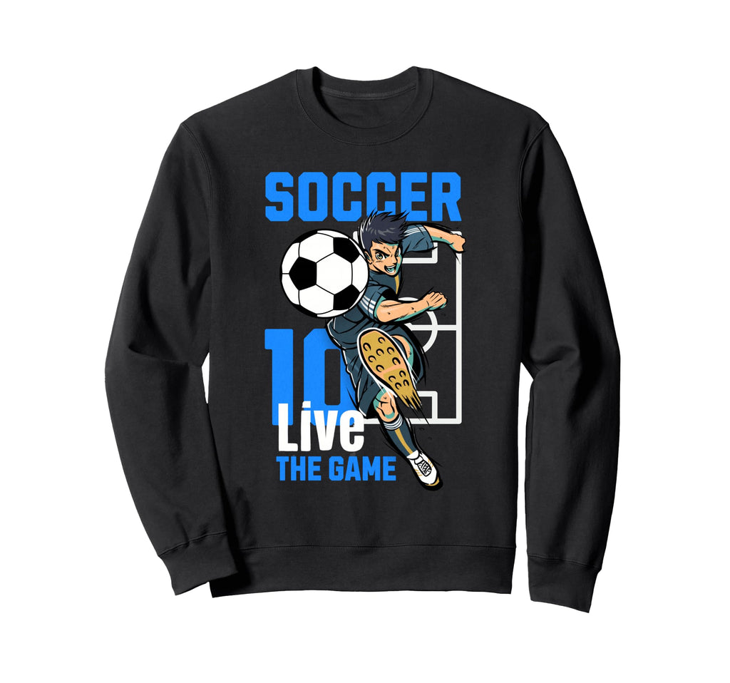 Fun Soccer Player Sport Sweatshirt - Graphic Print Unisex - T-Shirt, Sweatshirt, Hoodie
