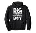 Soccer Birthday Family Matching Brother Hoodie - Trendy Graphic Men Women - T-Shirt, Sweatshirt, Hoodie