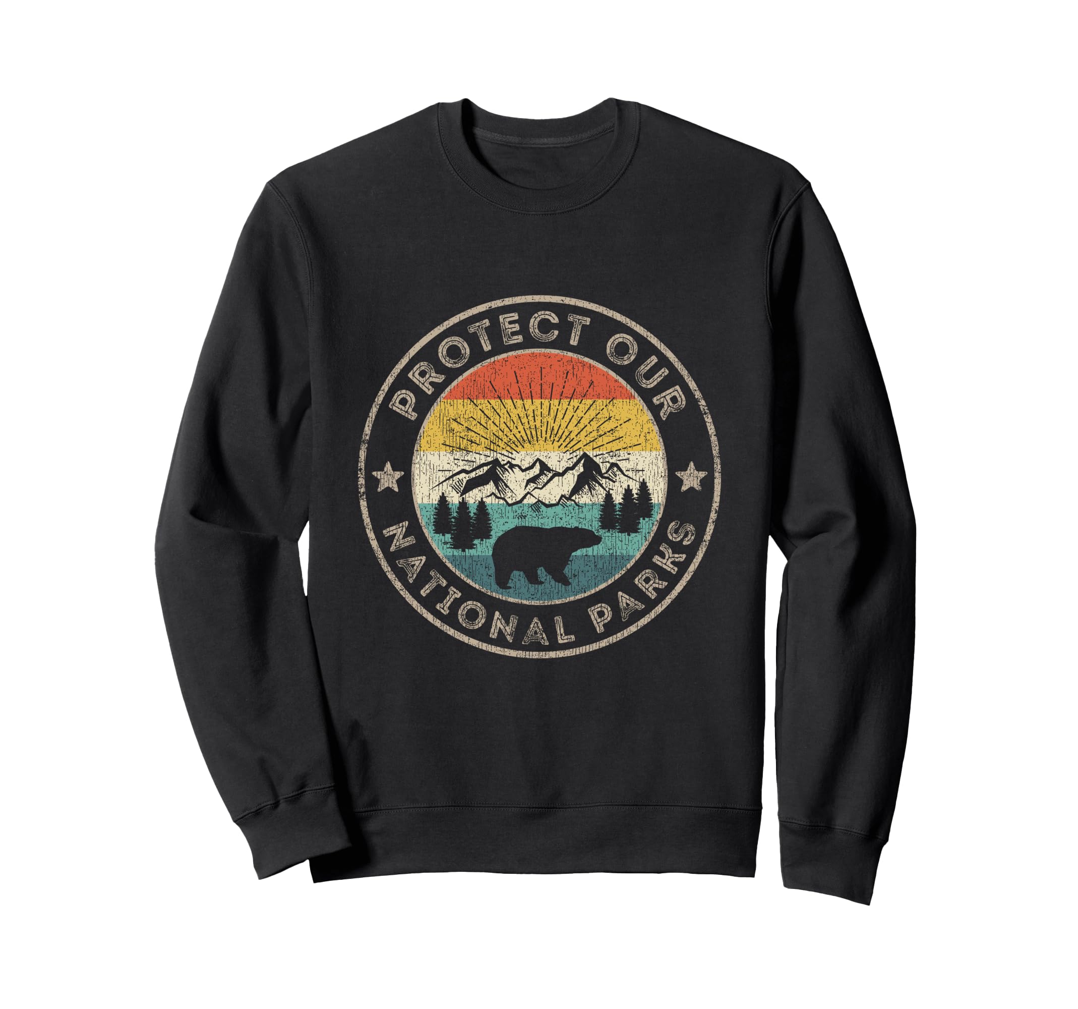 Protect Our National Parks Hiking Sweatshirt - Aesthetic Graphic Men Women - T-Shirt, Sweatshirt, Hoodie