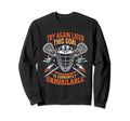 Funny Lacrosse Goalie Lax Goalkeeper Sweatshirt - Aesthetic Graphic Unisex - T-Shirt, Sweatshirt, Hoodie
