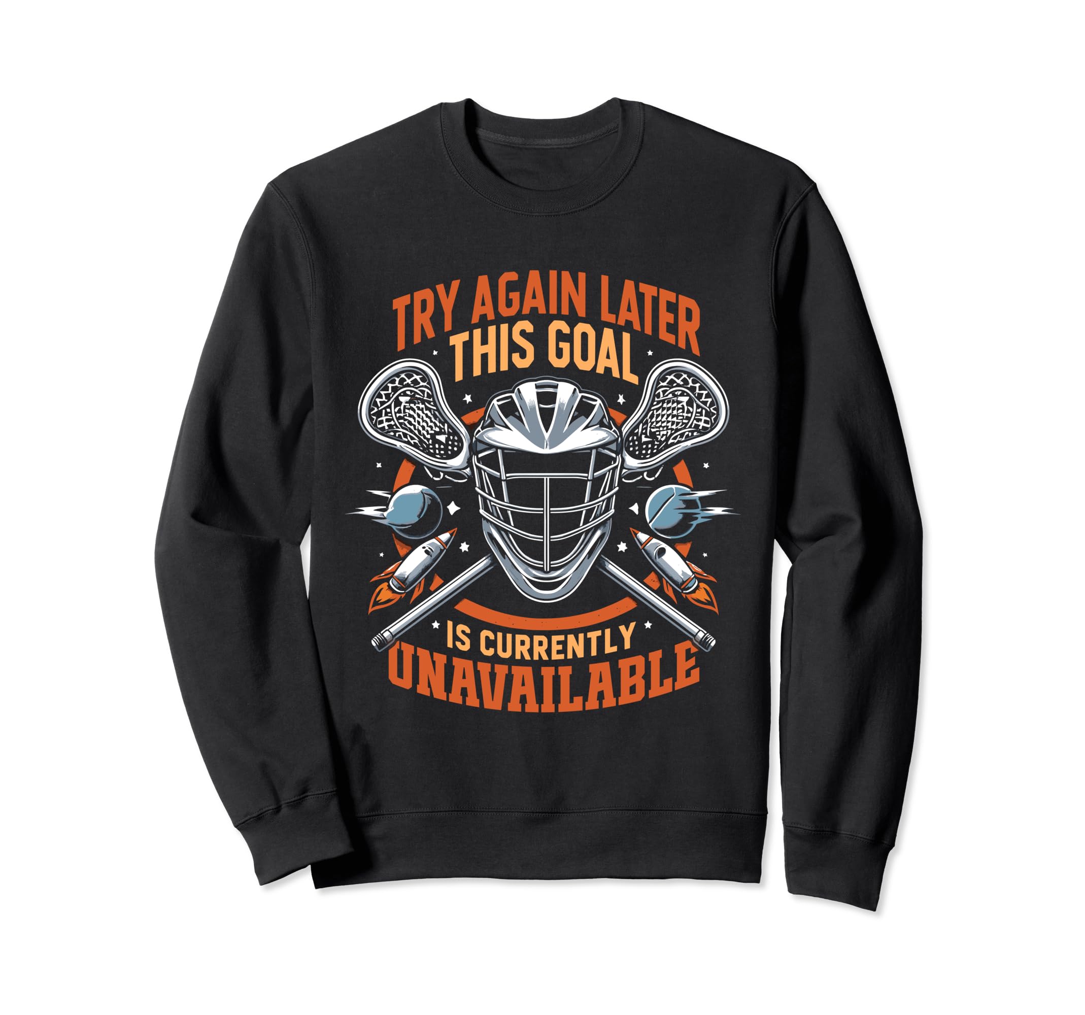 Funny Lacrosse Goalie Lax Goalkeeper Sweatshirt - Aesthetic Graphic Unisex - T-Shirt, Sweatshirt, Hoodie