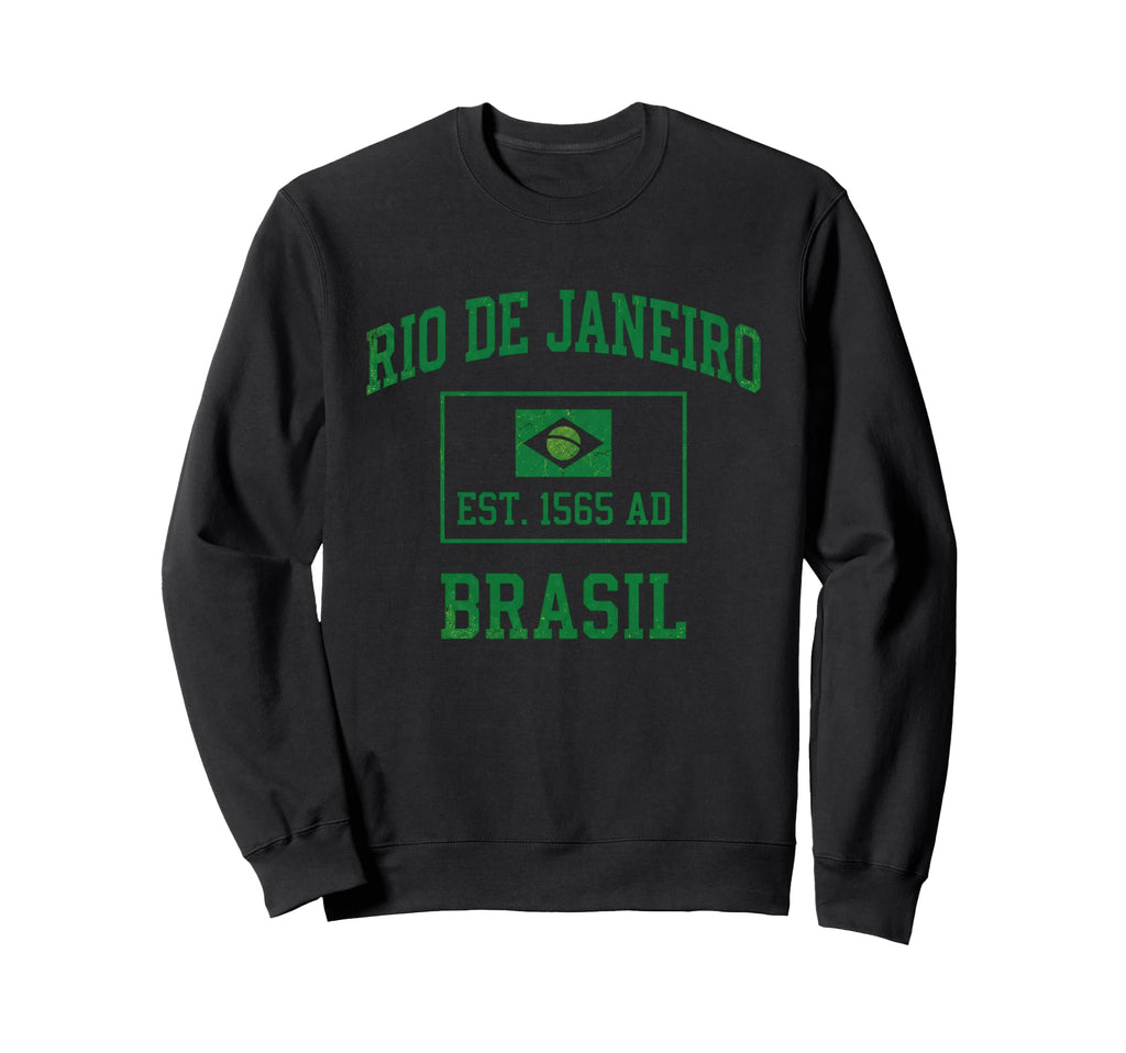 Brazil Gift Flag Brazilian Fan Sweatshirt - Custom Art Print for Adults - T-Shirt, Sweatshirt, Hoodie