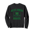 Brazil Gift Flag Brazilian Fan Sweatshirt - Custom Art Print for Adults - T-Shirt, Sweatshirt, Hoodie