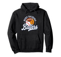 Busy Raising Ballers Football Baseball Hoodie - Aesthetic Graphic Unisex - T-Shirt, Sweatshirt, Hoodie