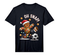 Oh Snap Gingerbreadman Soccer T-Shirt - Casual Everyday Wear Unisex - T-Shirt, Sweatshirt, Hoodie