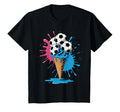 Ice Cream Soccer Ball Drip Game Soccer T-Shirt - Novelty Apparel Men Women - T-Shirt, Sweatshirt, Hoodie