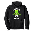 Soccer Keepers Im Lucky Goalie Hoodie - Unique Graphic Unisex - T-Shirt, Sweatshirt, Hoodie