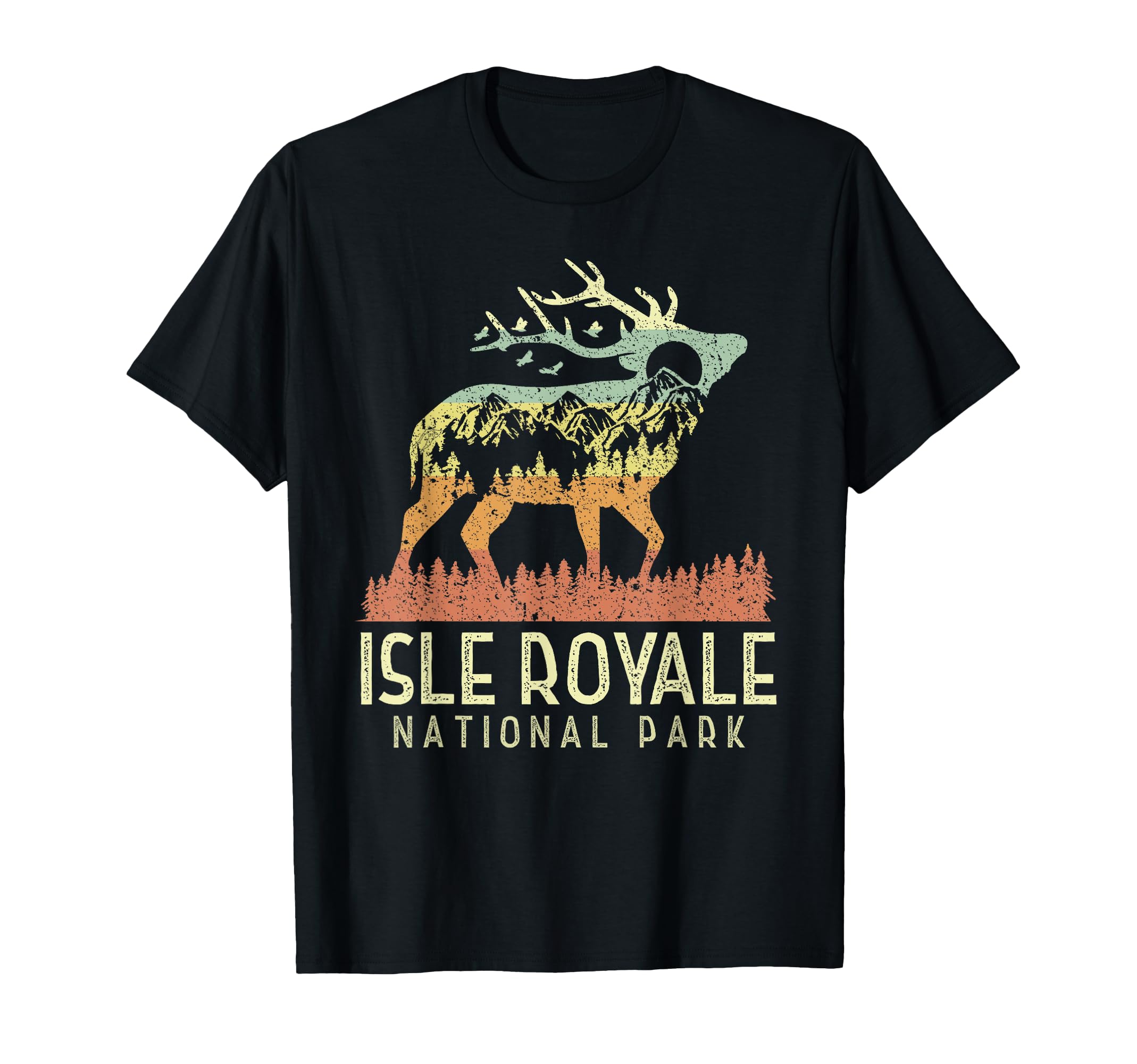 Isle Royale Us National Park T-Shirt - Fun Novelty Design Men Women - T-Shirt, Sweatshirt, Hoodie
