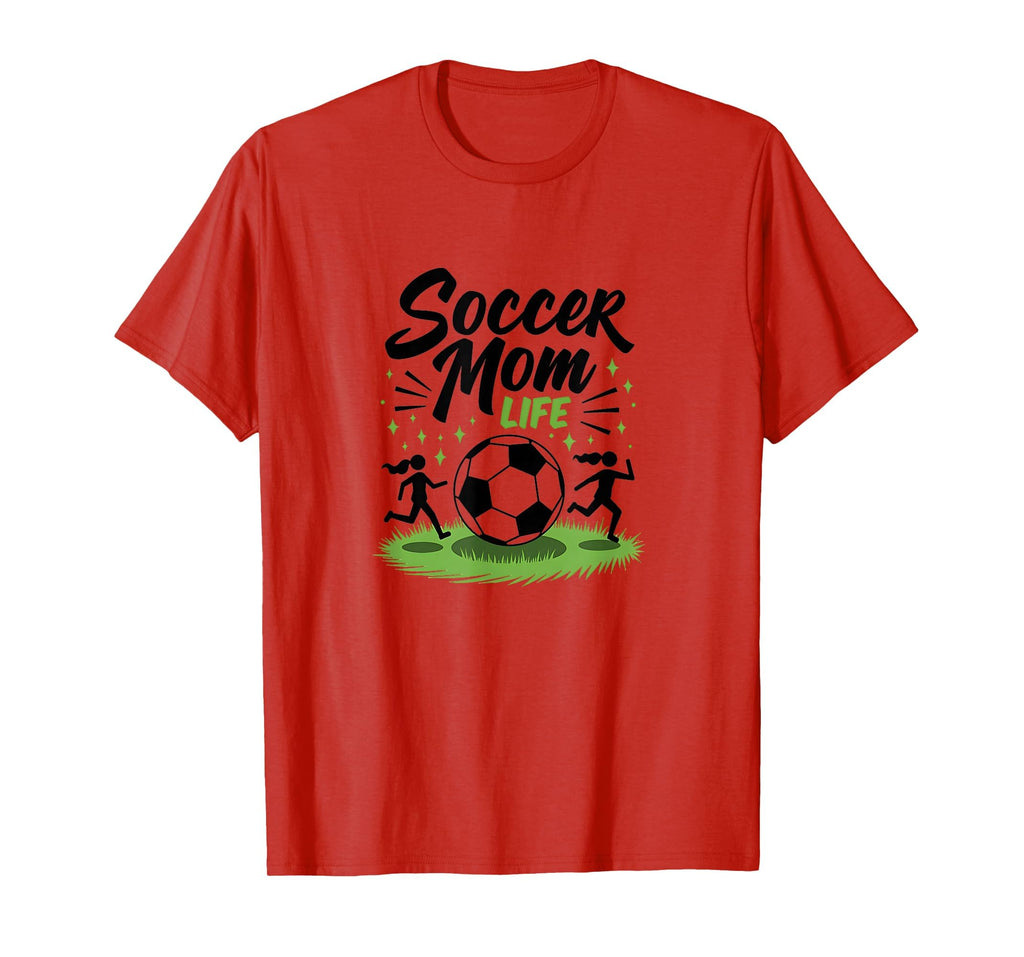 Soccer Mom Life Proud Parent Team Sweatshirt - Graphic Print for Adults - T-Shirt, Sweatshirt, Hoodie