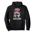 Busy Raising Ballers Baseball Hoodie - Aesthetic Graphic Men Women - T-Shirt, Sweatshirt, Hoodie