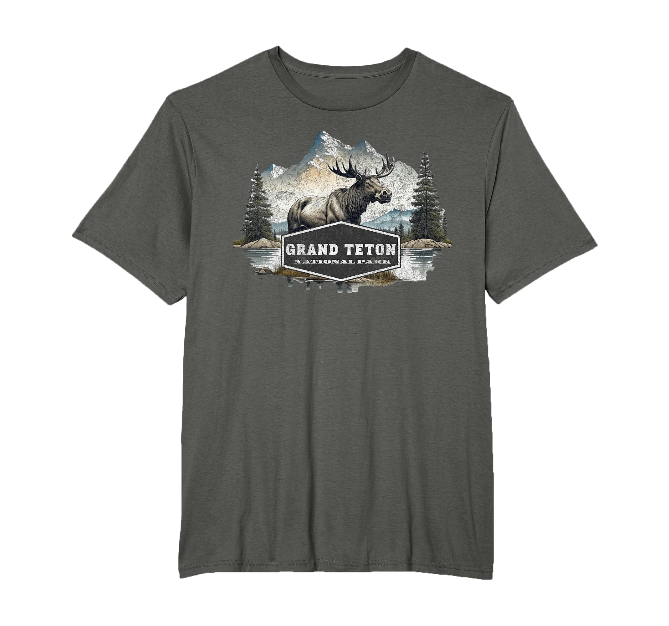 Grand Teton National Park Wyoming Sweatshirt - Streetwear Style for Adults - T-Shirt, Sweatshirt, Hoodie