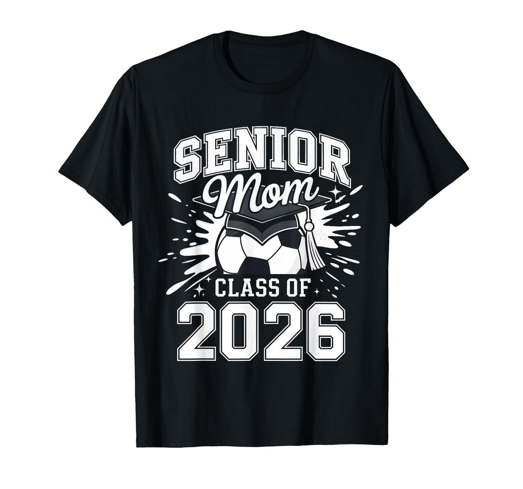Senior Mom Class 2026 Coquette Bow T-Shirt - Unique Graphic for Adults - T-Shirt, Sweatshirt, Hoodie