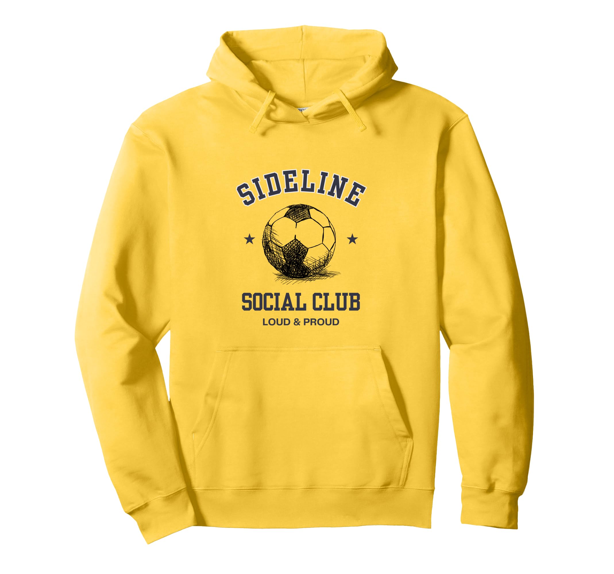Funny Soccer Mom Sideline Social Club Hoodie - Unique Graphic for Adults - T-Shirt, Sweatshirt, Hoodie