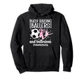 Mom Both Dance And Soccer Mom Dancing Hoodie - Trendy Graphic for Adults - T-Shirt, Sweatshirt, Hoodie