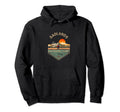 Badlands National Park Hiking Souvenir Hoodie - Minimalist Print Men Women - T-Shirt, Sweatshirt, Hoodie