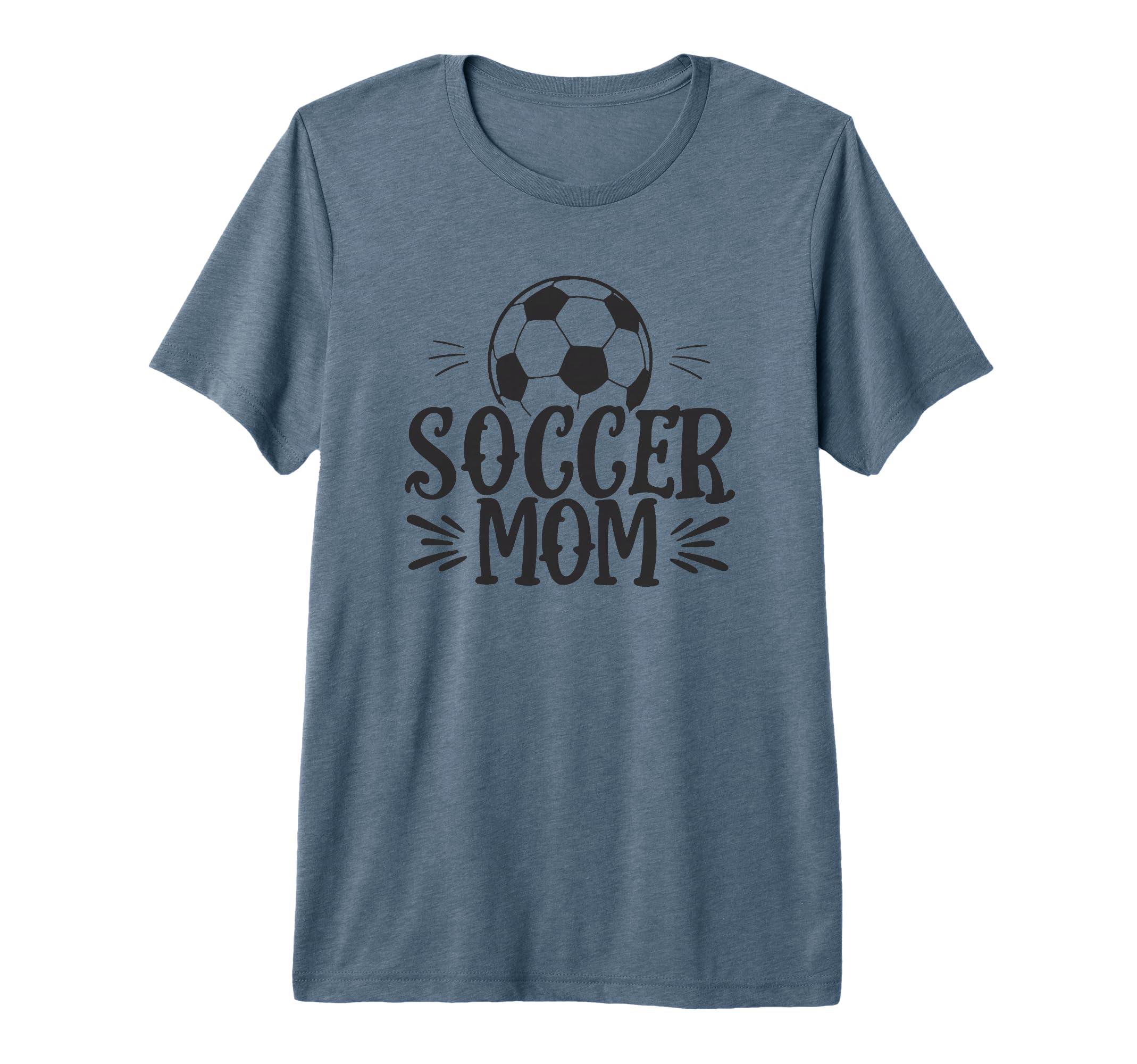 Soccer Mom Tri Blend T-Shirt - Aesthetic Graphic for Adults - T-Shirt, Sweatshirt, Hoodie