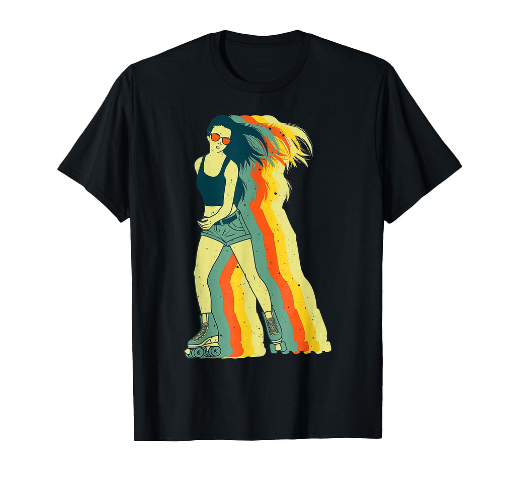 Roller Skater Roller Skating T-Shirt - Unique Graphic Unisex - T-Shirt, Sweatshirt, Hoodie