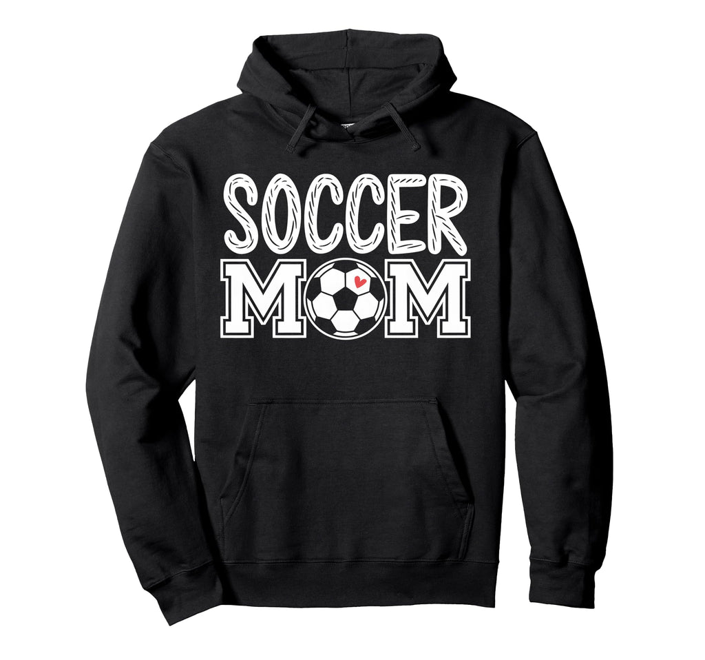 Groovy Soccer Mom Mother Soccer Hoodie - Casual Everyday Wear for Adults - T-Shirt, Sweatshirt, Hoodie
