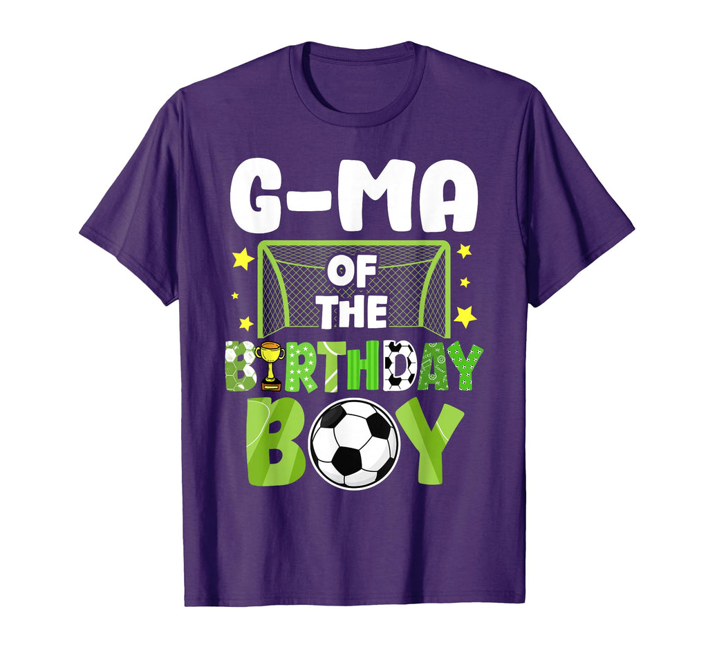 Soccer G Ma Birthday Party Soccer T-Shirt - Minimalist Print Men Women - T-Shirt, Sweatshirt, Hoodie