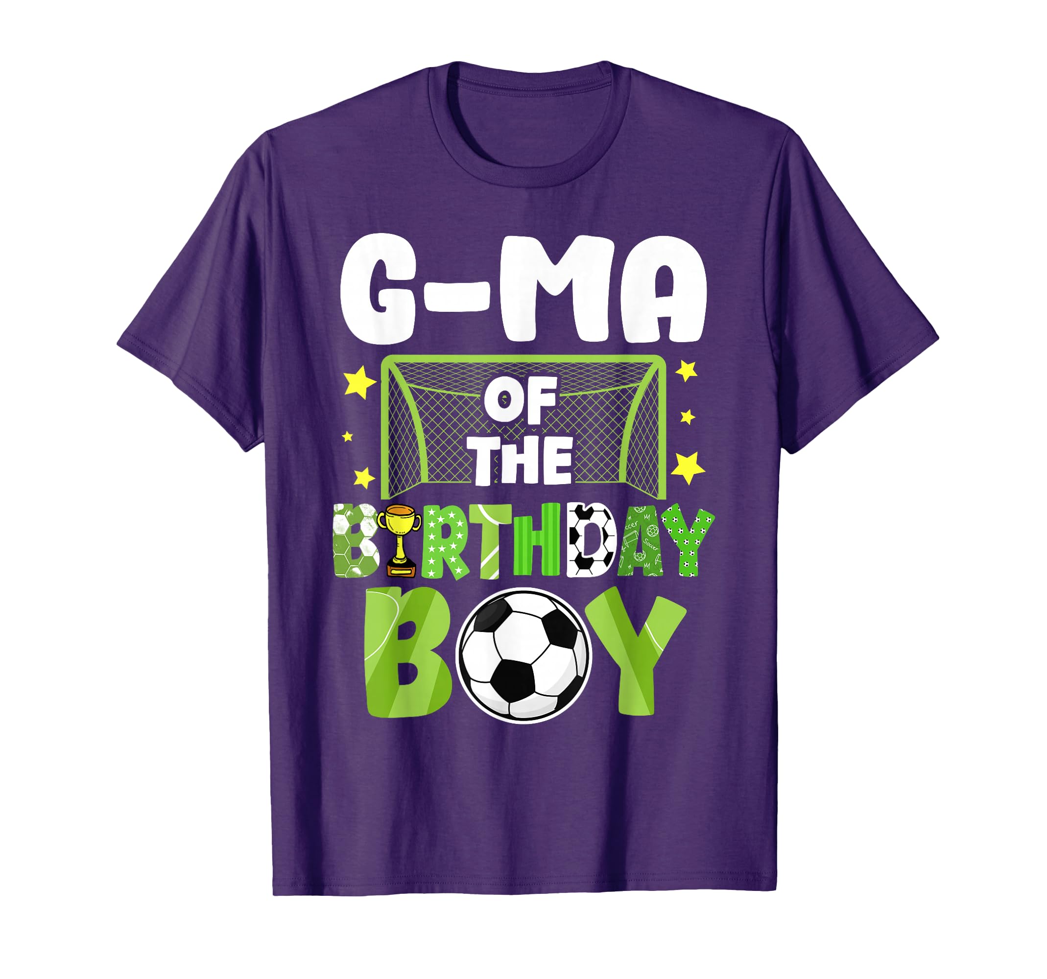 Soccer G Ma Birthday Party Soccer T-Shirt - Minimalist Print Men Women - T-Shirt, Sweatshirt, Hoodie