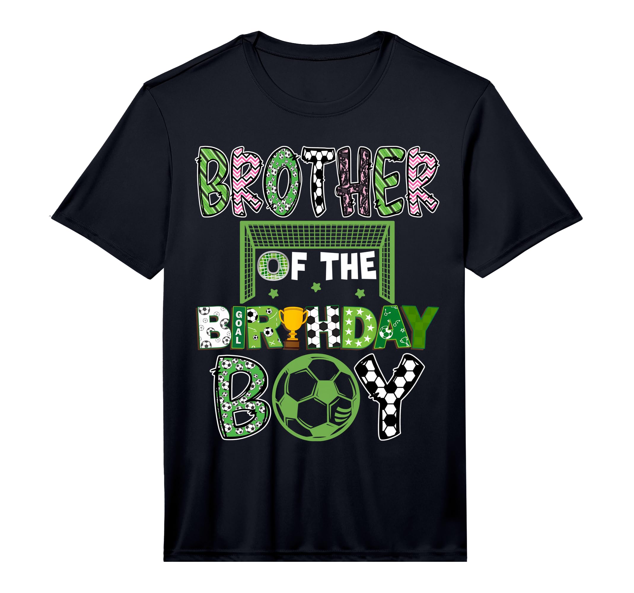 Brother Birthday Soccer Player T-Shirt - Custom Art Print Men Women - T-Shirt, Sweatshirt, Hoodie
