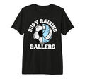 Busy Raising Ballers Funny Soccer T-Shirt - Aesthetic Graphic Men Women - T-Shirt, Sweatshirt, Hoodie
