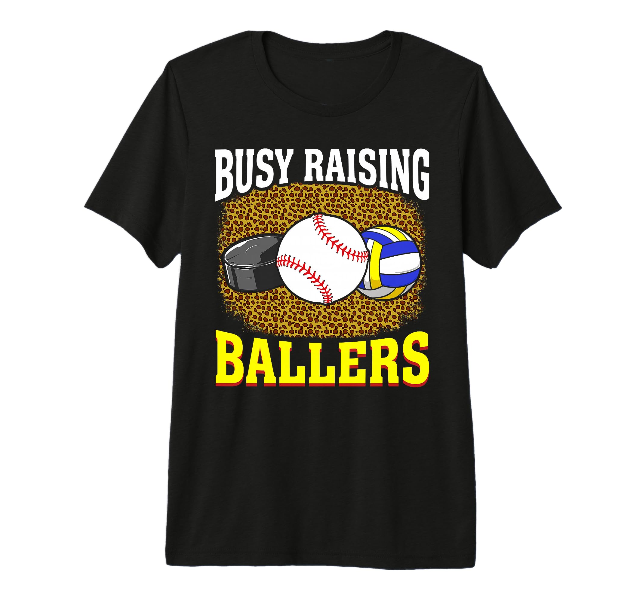 Busy Raising Ballers Baseball Hockey T-Shirt - Streetwear Style Men Women - T-Shirt, Sweatshirt, Hoodie
