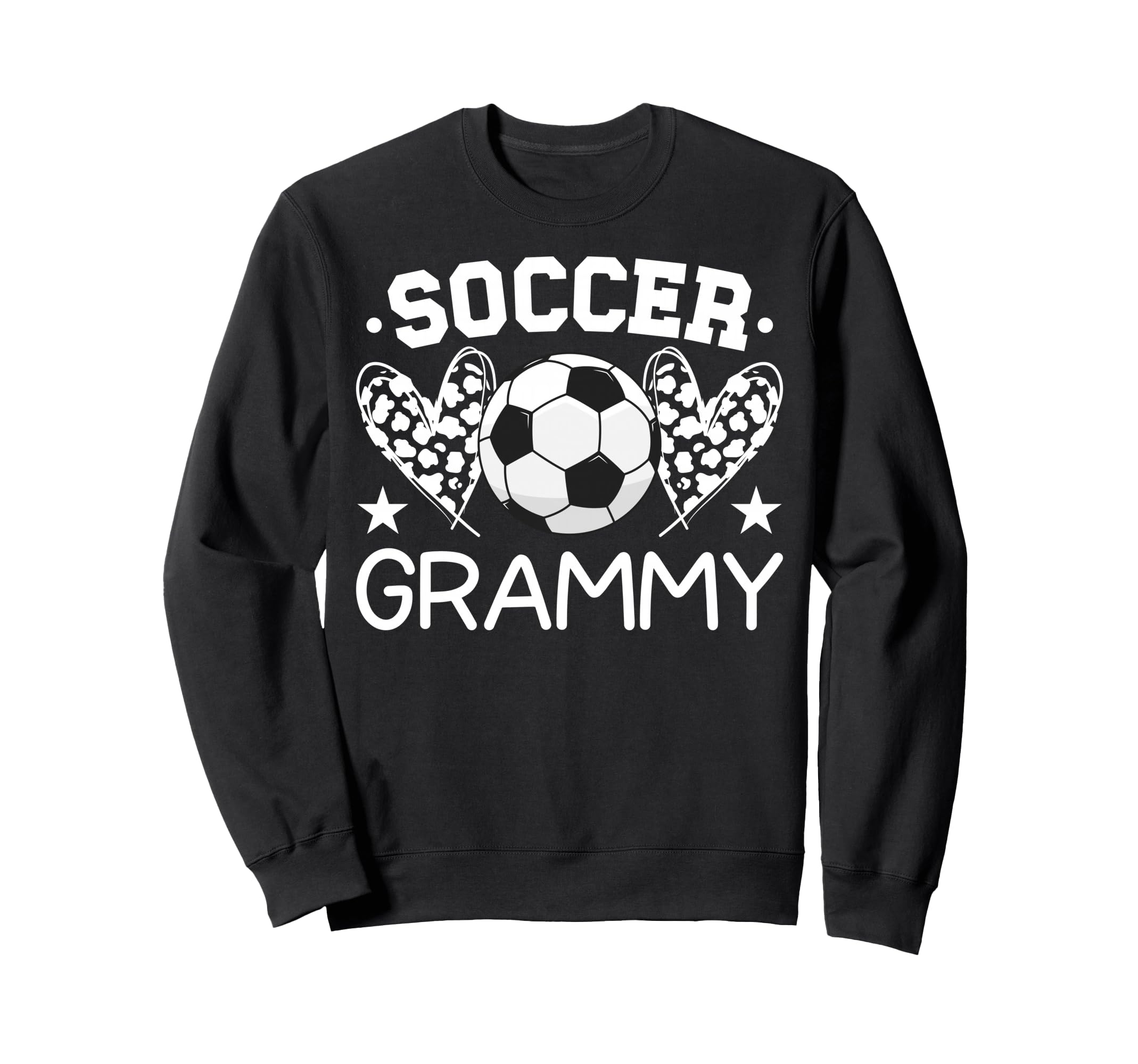 Soccer Grammy Hearts Grammy Sweatshirt - Fun Novelty Design for Adults - T-Shirt, Sweatshirt, Hoodie