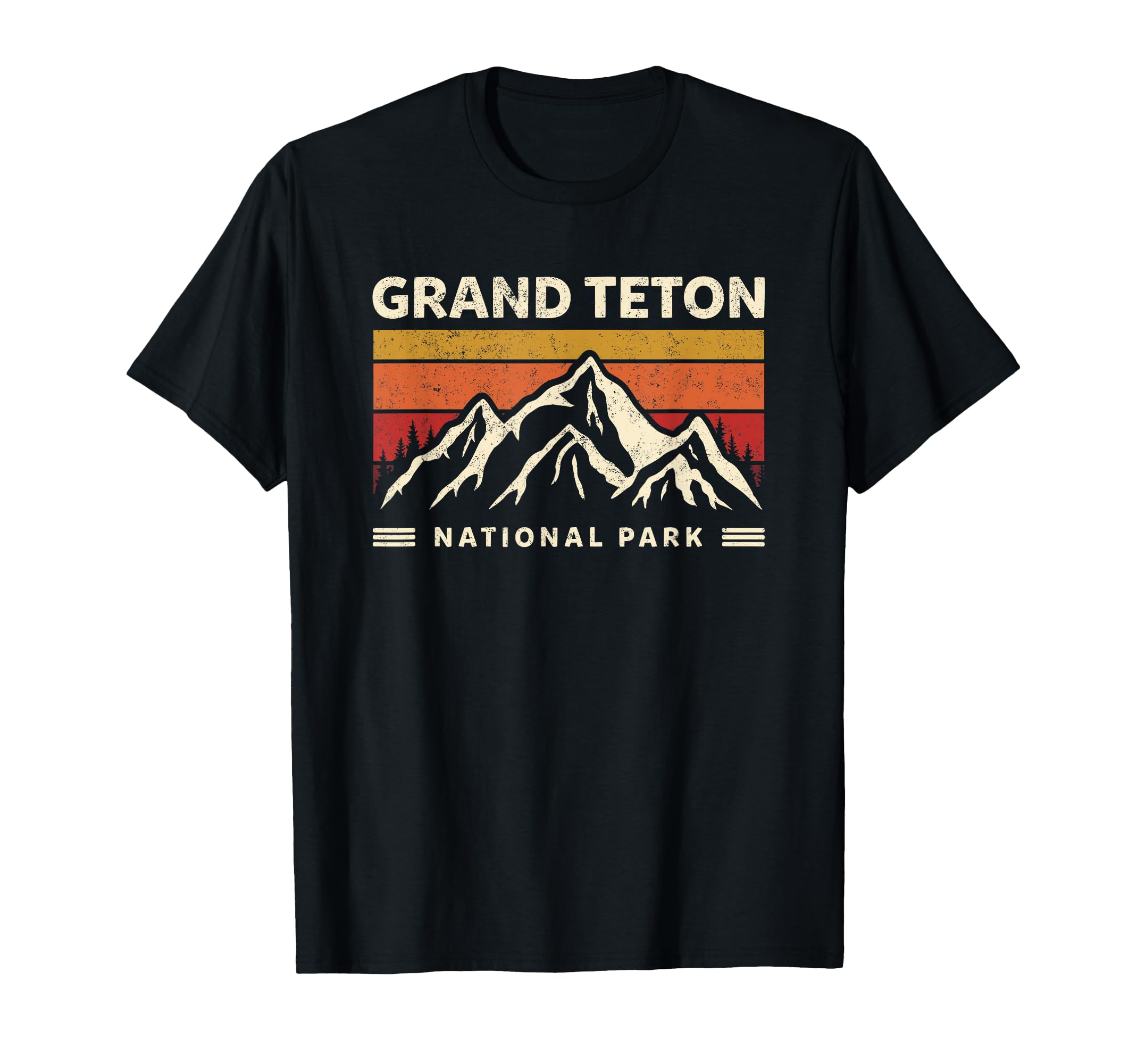 Grand Teton National Park Wyoming T-Shirt - Custom Art Print Men Women - T-Shirt, Sweatshirt, Hoodie