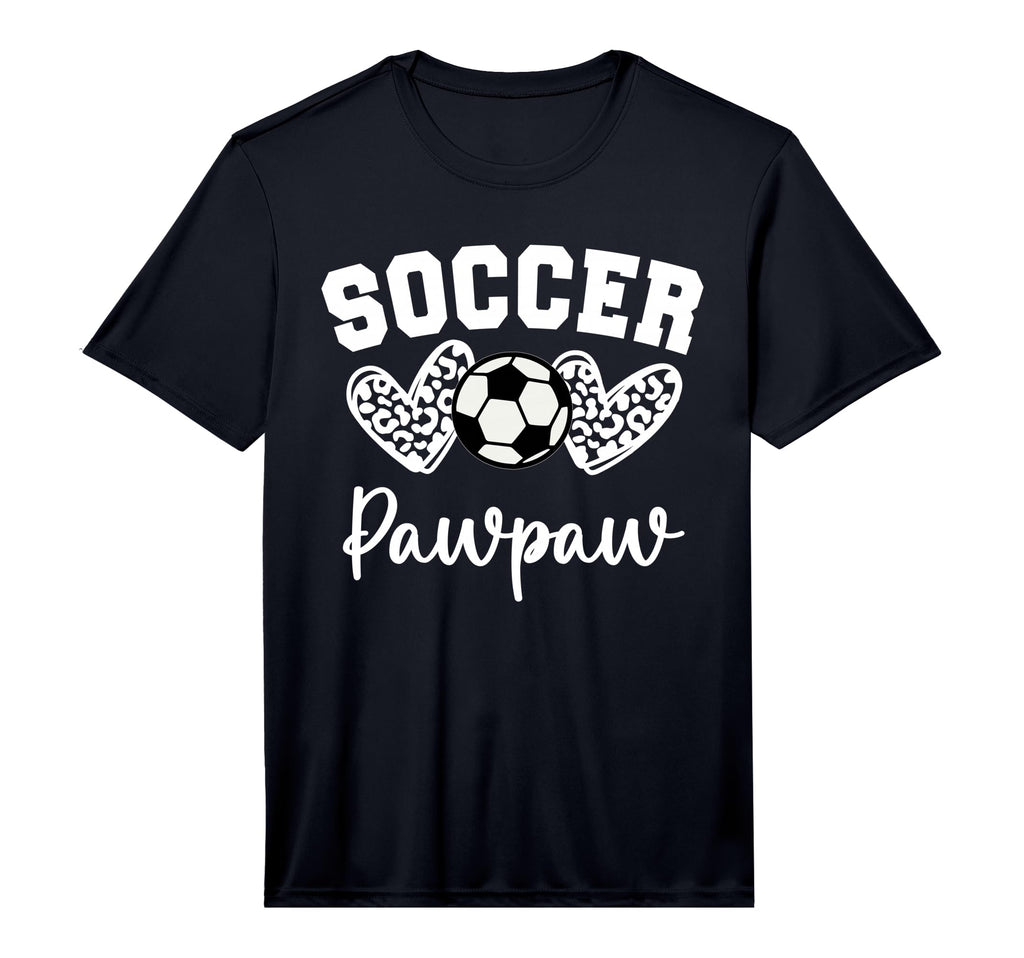 Soccer Pawpaw Matching Family Soccer T-Shirt - Minimalist Print Unisex - T-Shirt, Sweatshirt, Hoodie