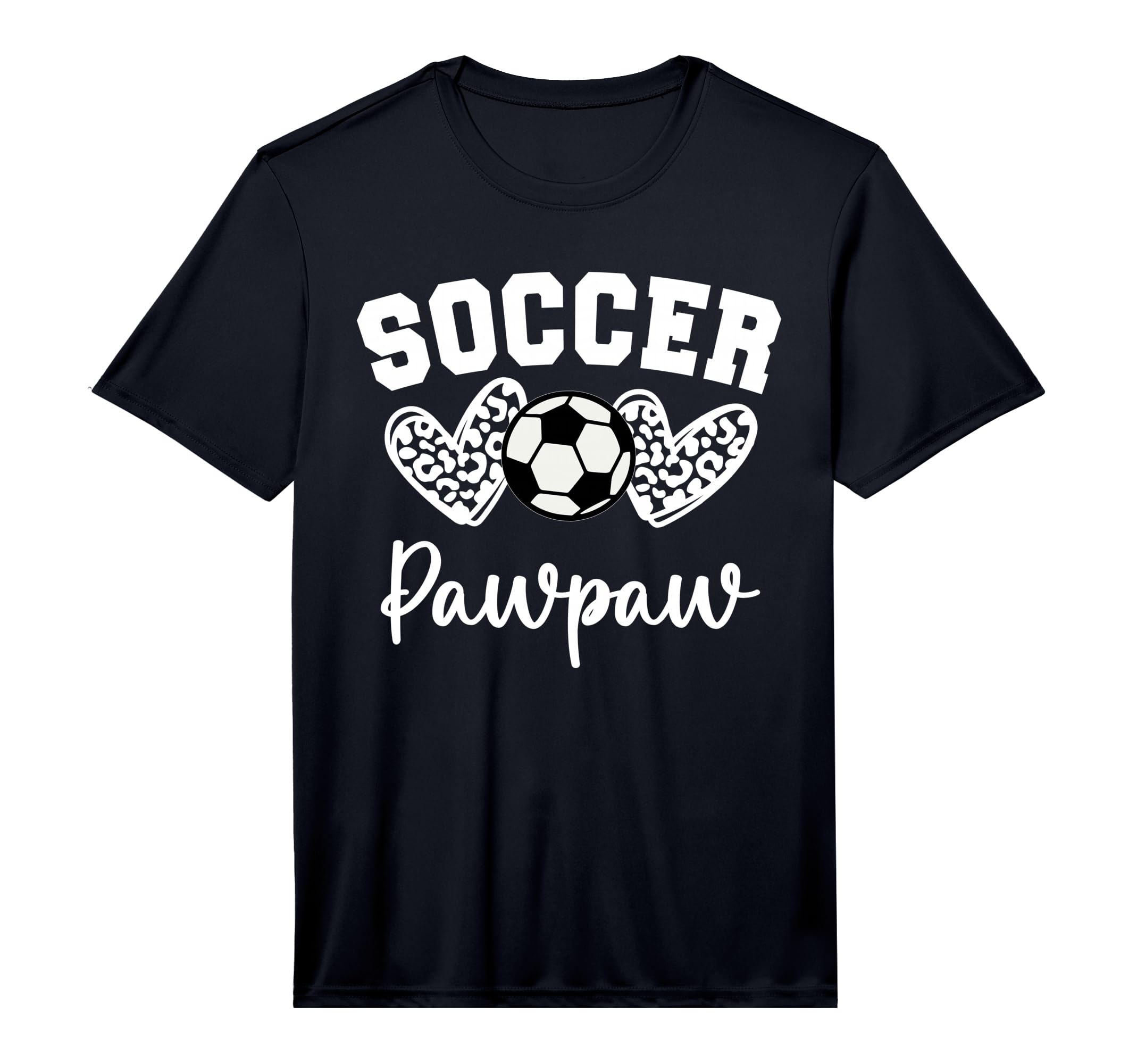 Soccer Pawpaw Matching Family T-Shirt - Casual Everyday Wear for Adults - T-Shirt, Sweatshirt, Hoodie
