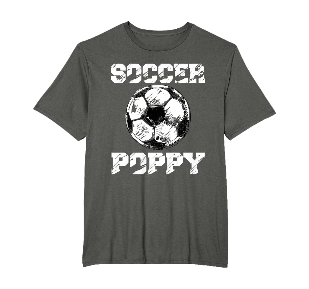 Soccer Poppy Funny Soccer Player Poppy T-Shirt - Graphic Print Unisex - T-Shirt, Sweatshirt, Hoodie