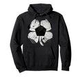 Funny Soccer Saint Patricks Day Ball Hoodie - Minimalist Print Men Women - T-Shirt, Sweatshirt, Hoodie